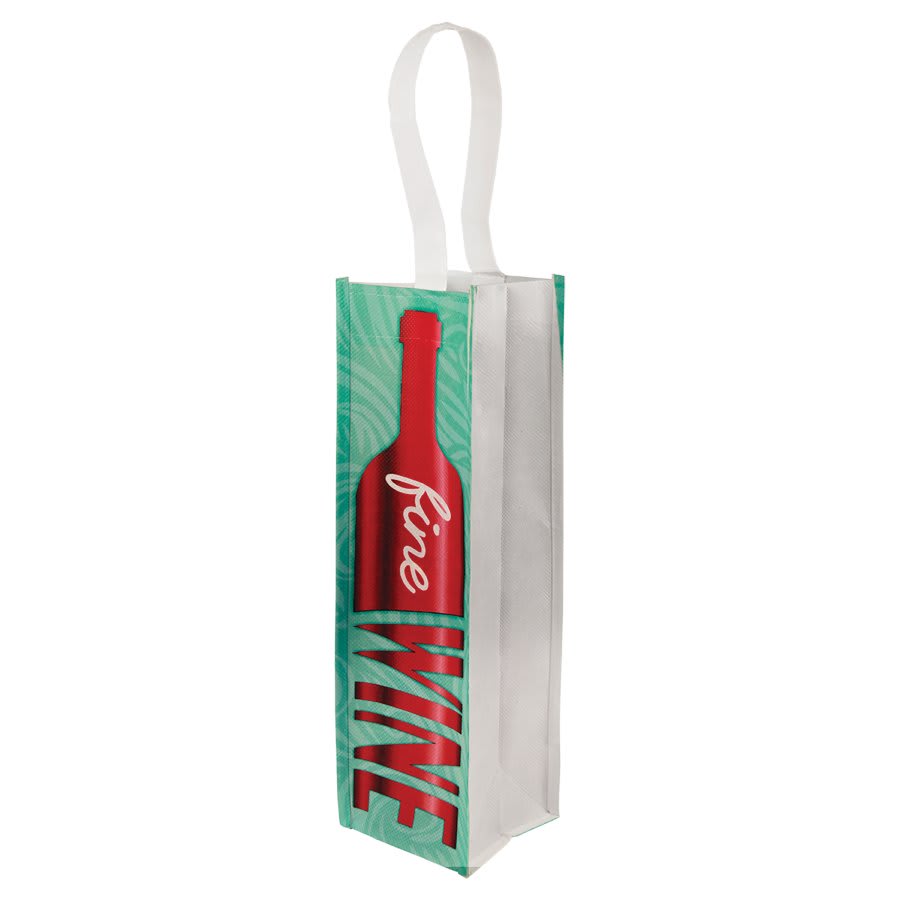 Wine Bag With 4" Gusseted Bottom