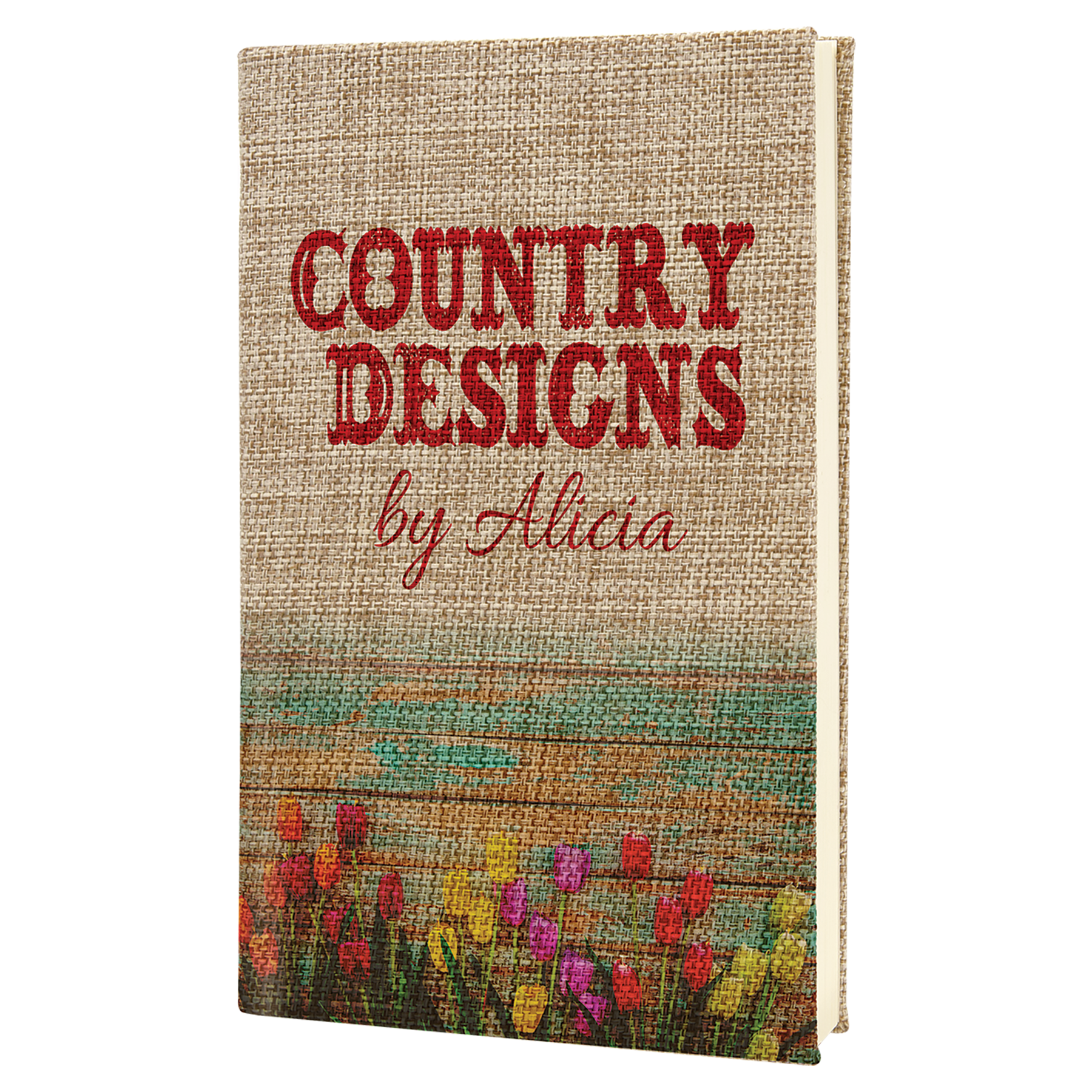 Laserable Leatherette Sketch Books