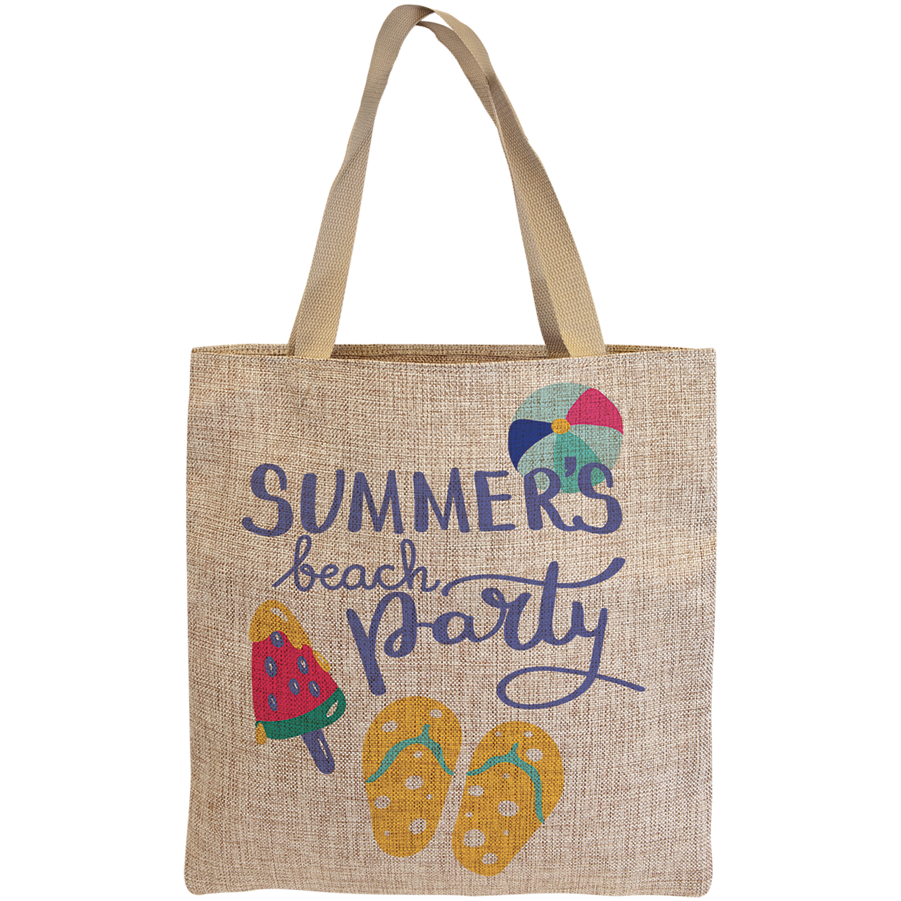 Full Color Gift Bag - Burlap