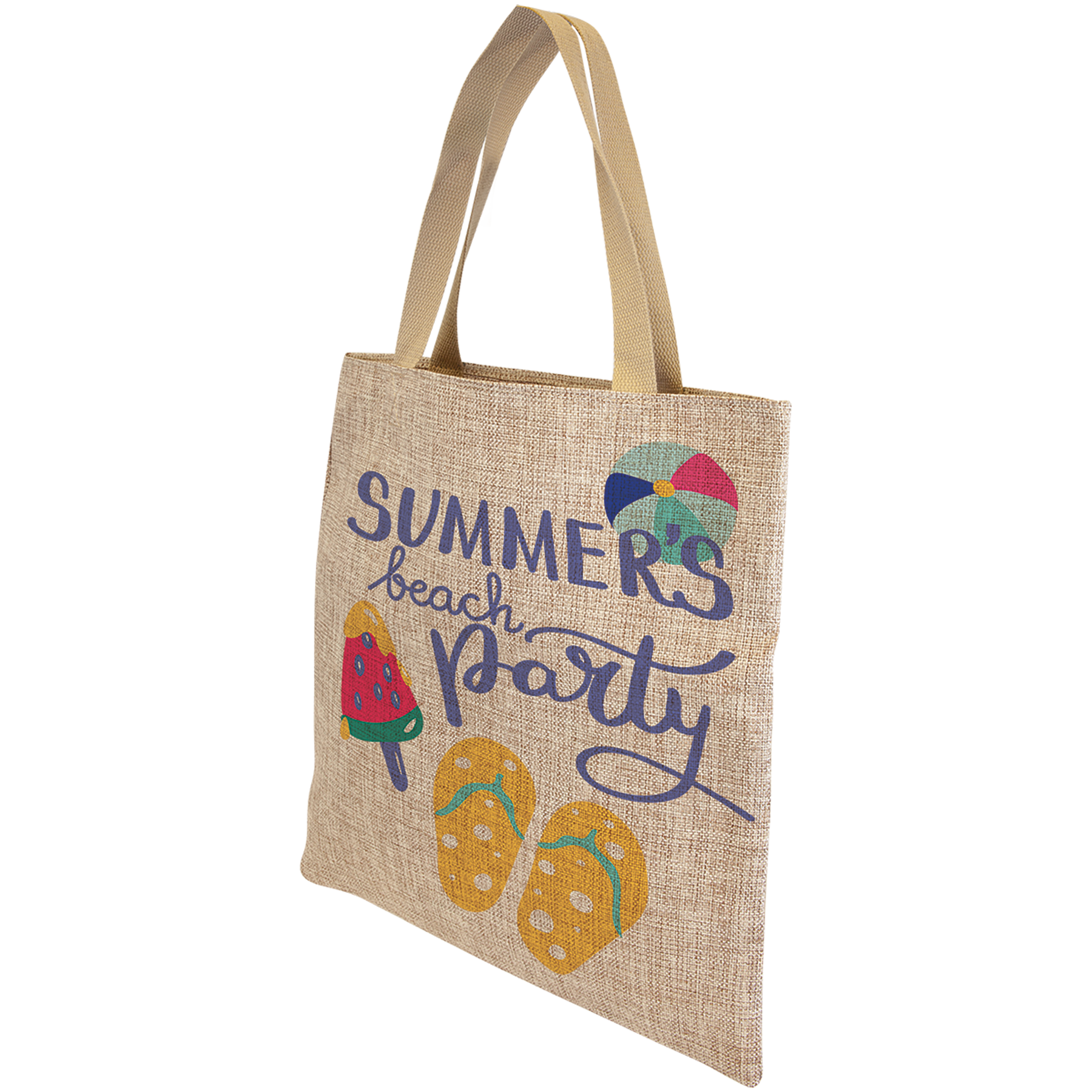 Full Color Gift Bag - Burlap