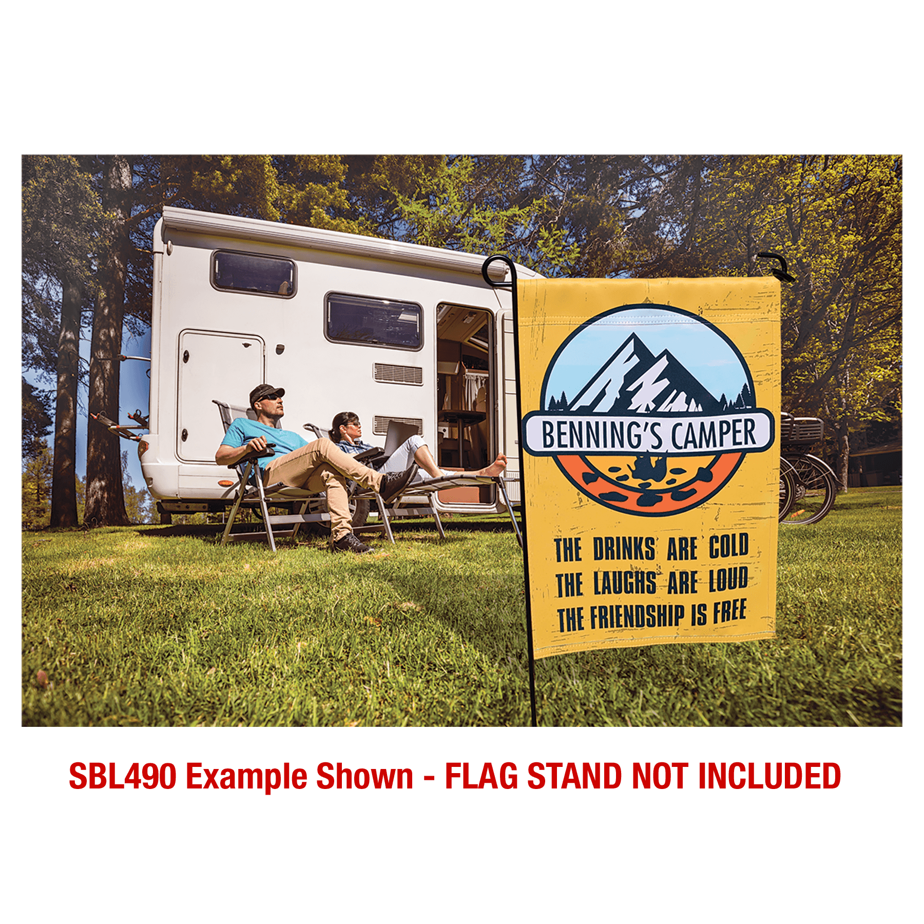 Full Color Garden Flag