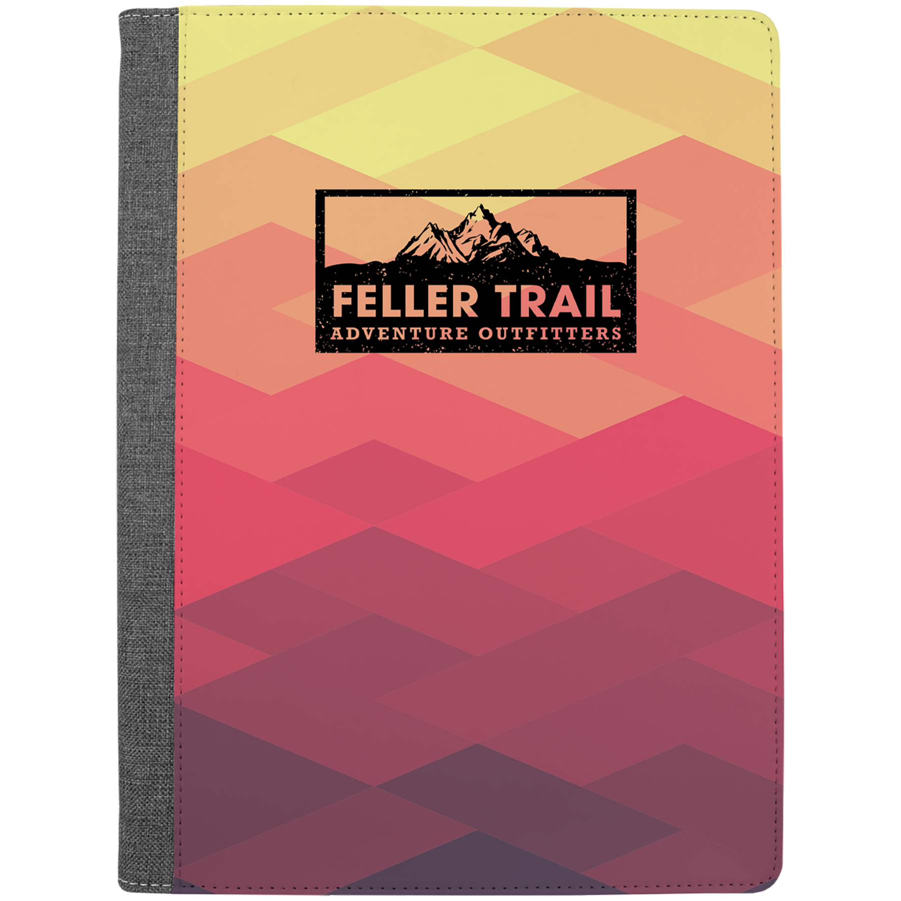 Laserable Leatherette Portfolios