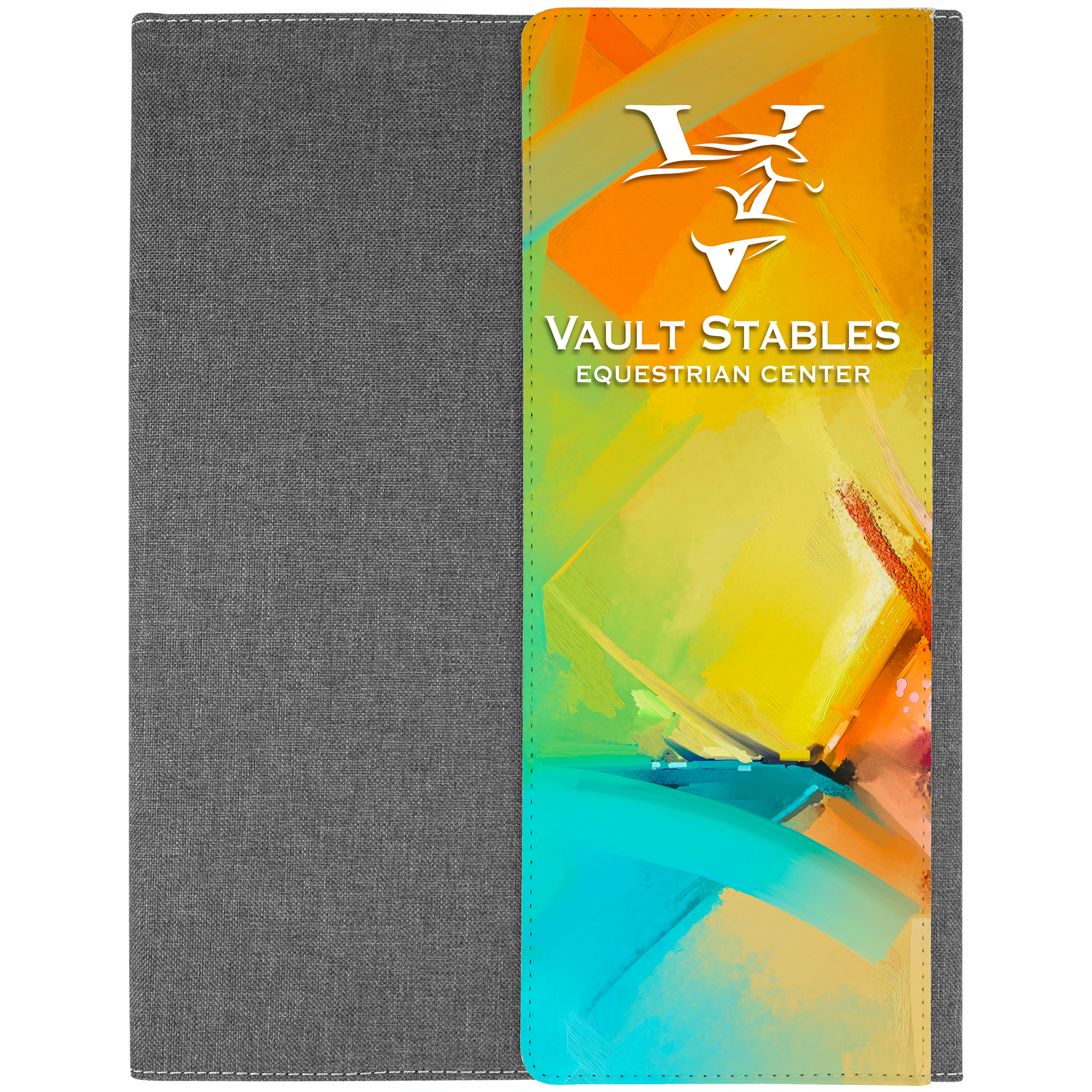 Laserable Leatherette Canvas Portfolios
