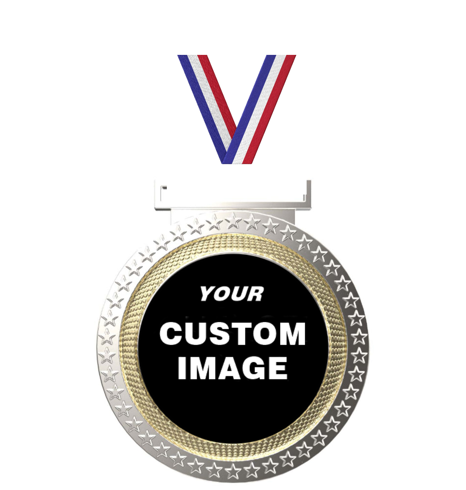Dual Plated Insert Medal