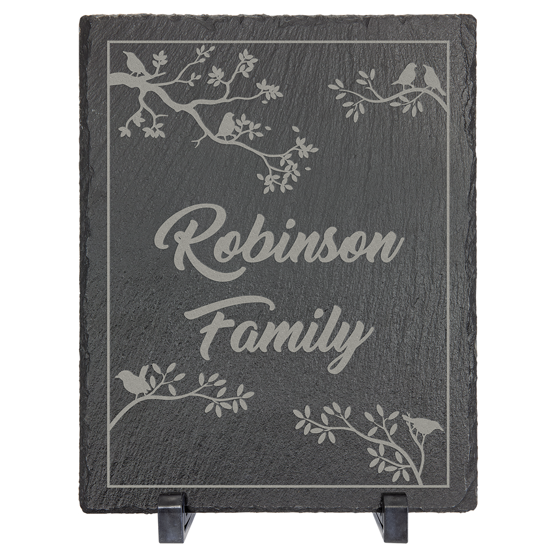 Black Slate with Foam Pads and Stand