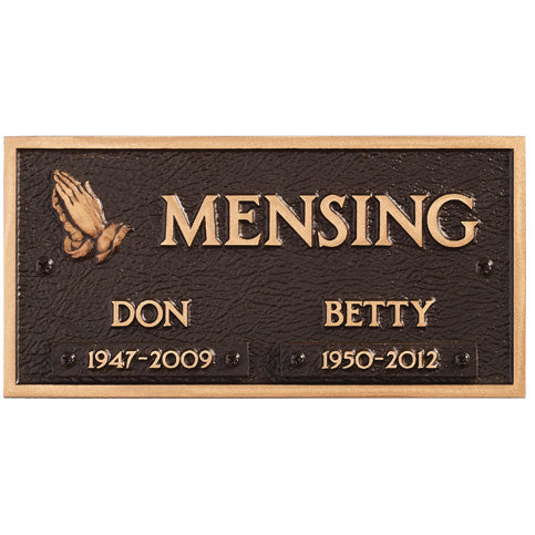 Traditional Bronze and Aluminum Plaques