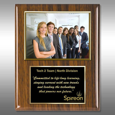 Gold Frame Photo Plaques