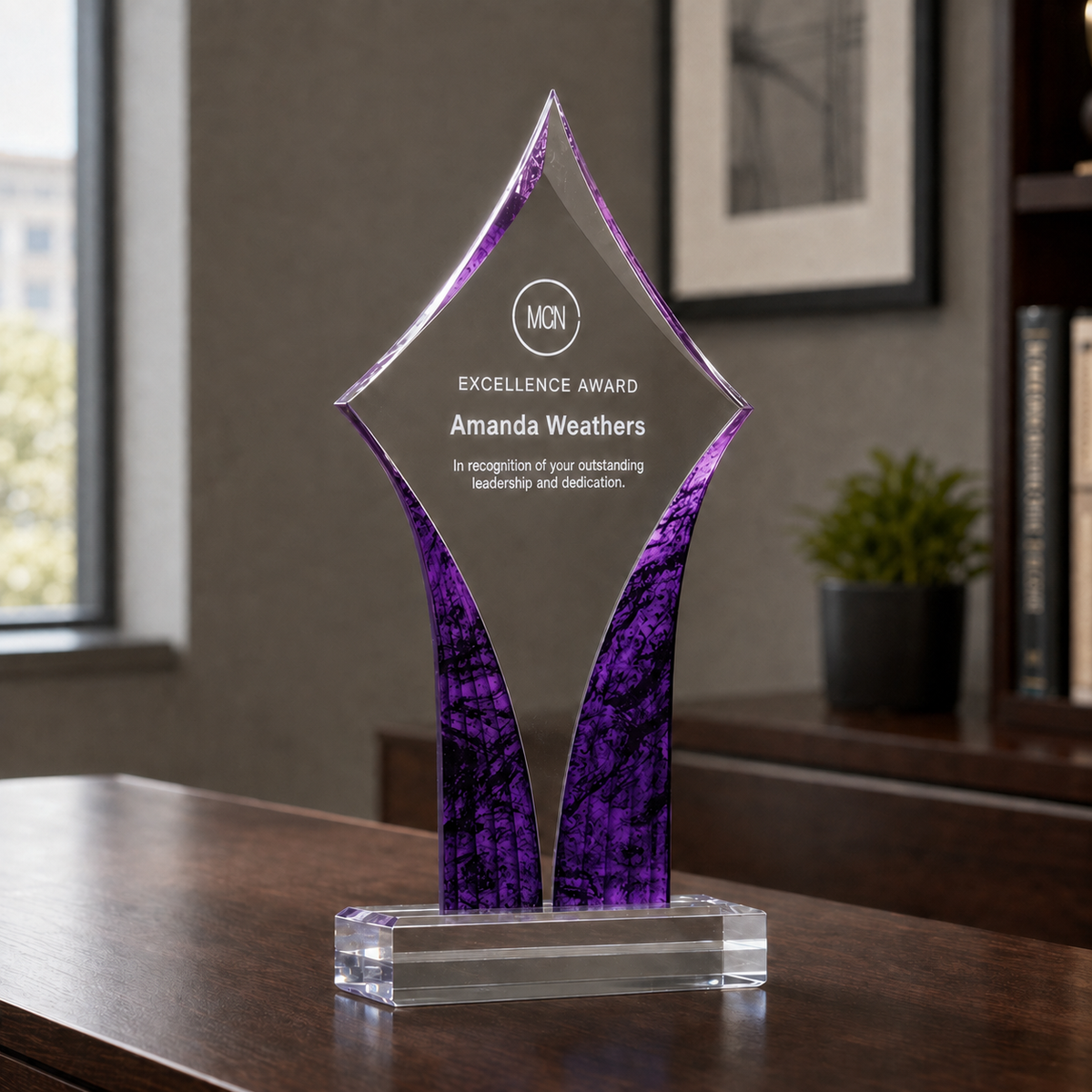 Diamond Acrylic Award