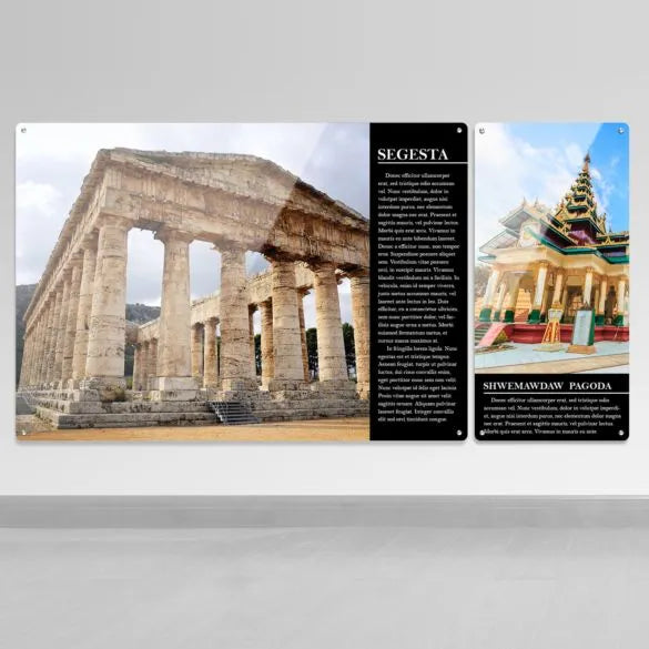 Aluminum Dye Sub Wall SIgn