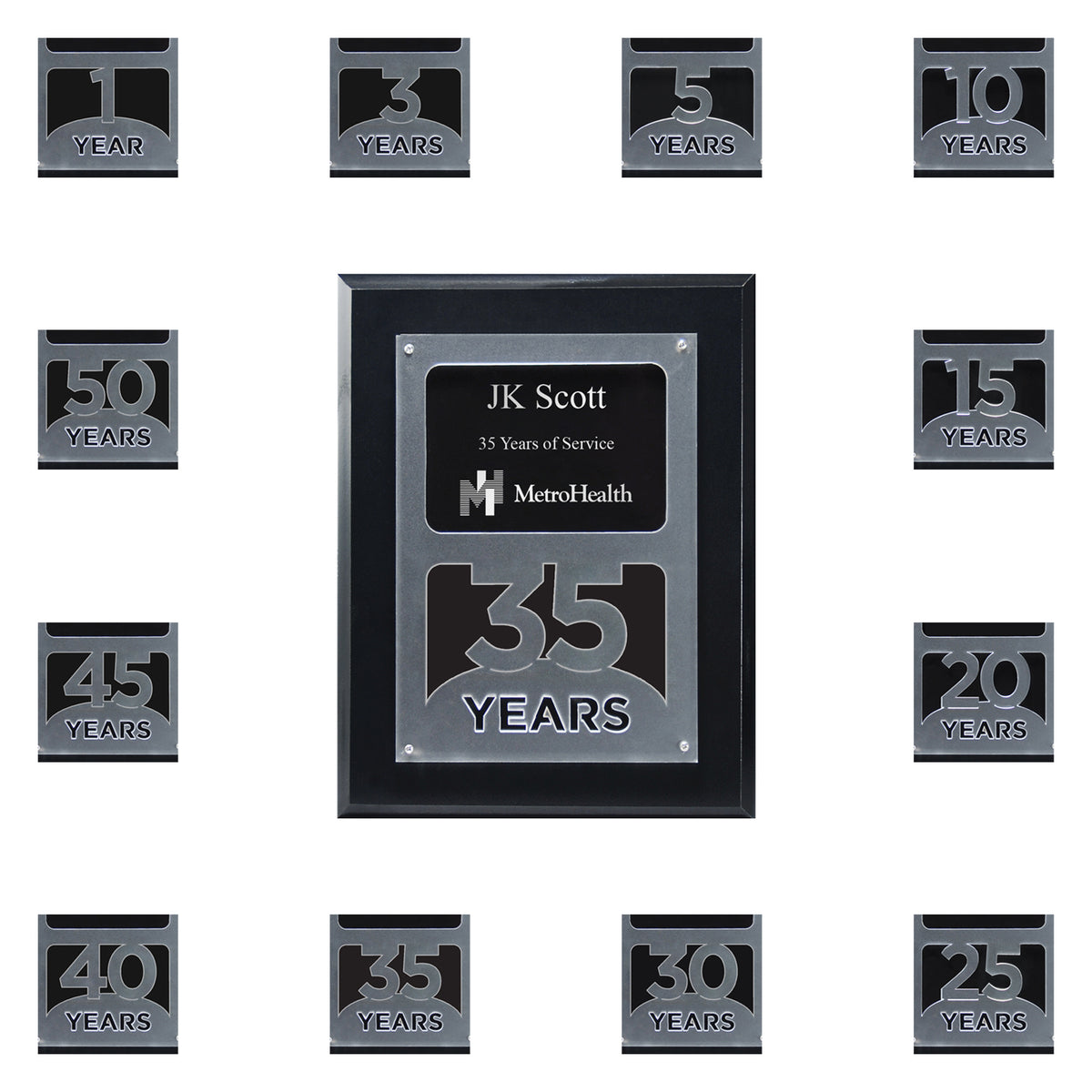 Anniversary Milestone Acrylic Plaque