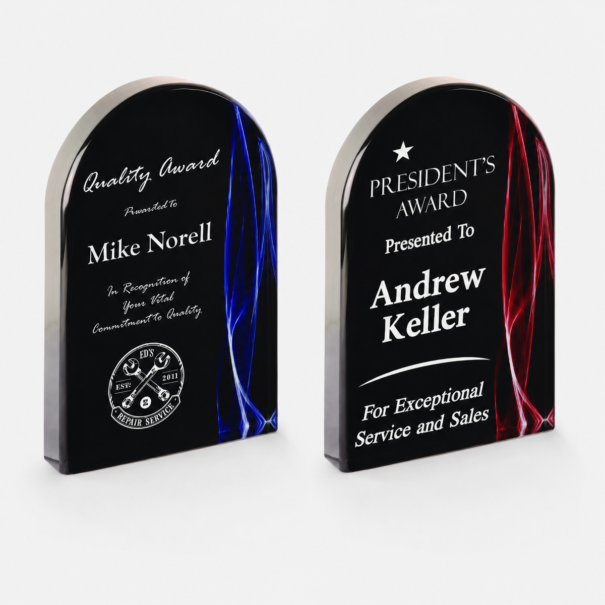 Arch Vapor Acrylic Award