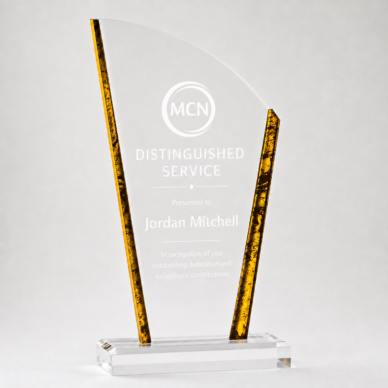 Avanti Marble Edge Acrylic Award
