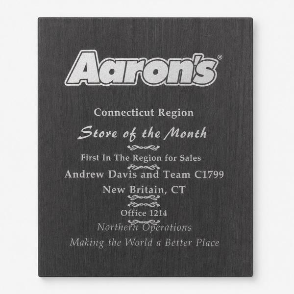 Two-Tone Laserable Leatherette Plaque
