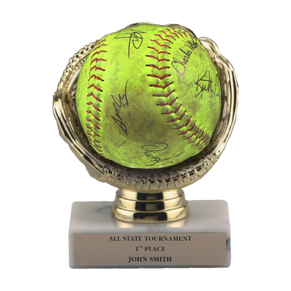 Commemorative Softball Display Award — catalog