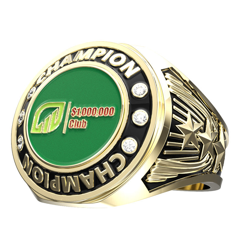 Custom Star and Torch Rings