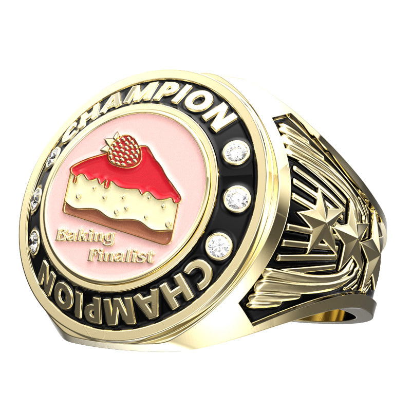 Custom Star and Torch Rings