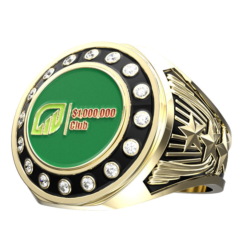 Custom Star and Torch Rings