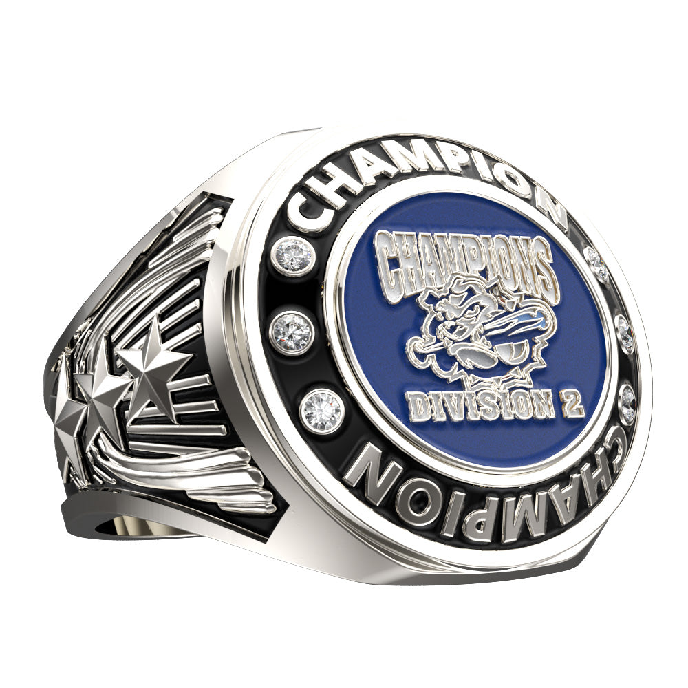 Custom Star and Torch Rings