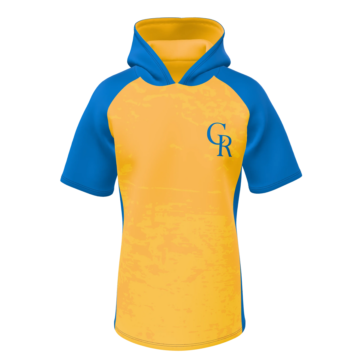 Custom Sublimated Men's Short Sleeve Hooded T-Shirt