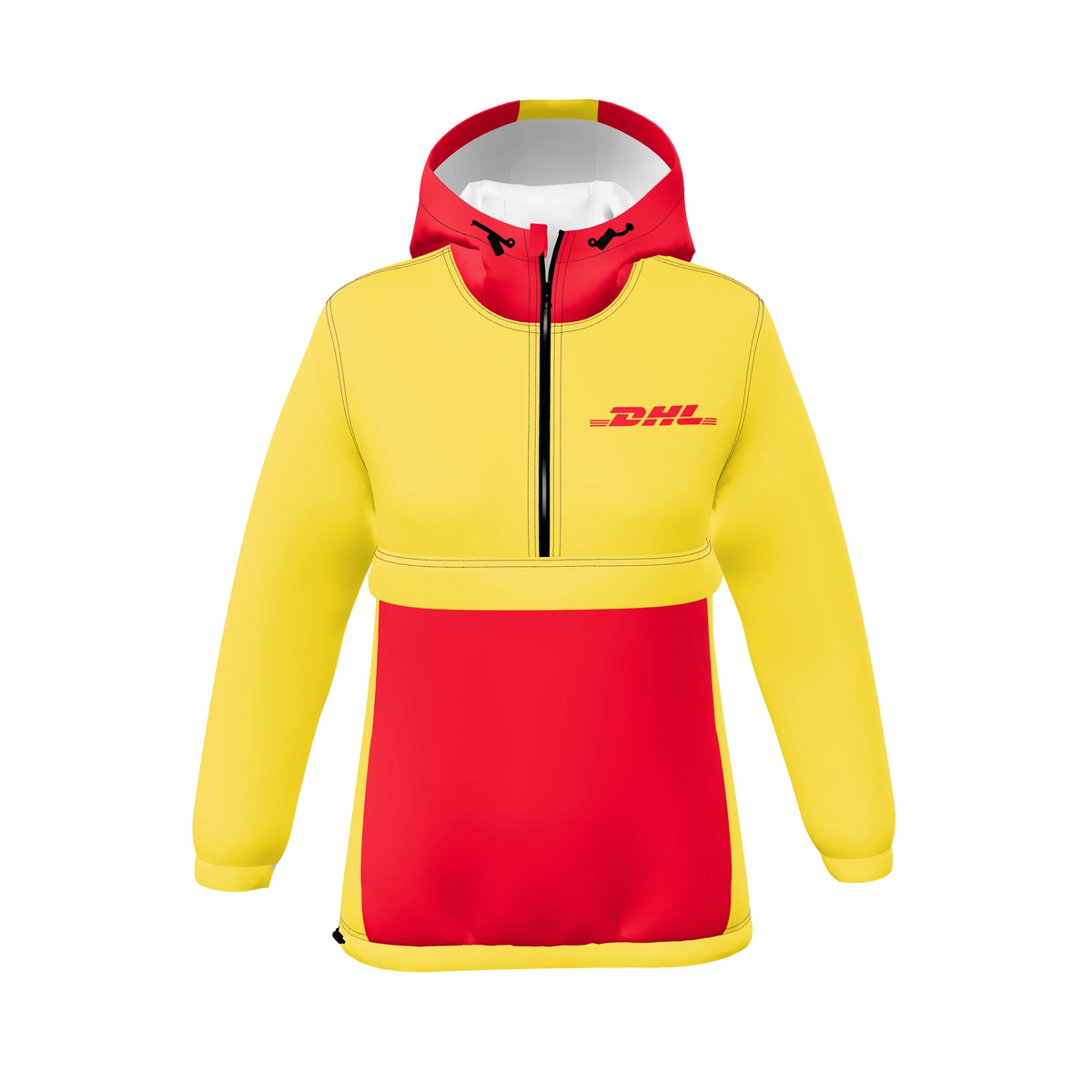 Custom Sublimated Women's Half-Zip Rain Jacket
