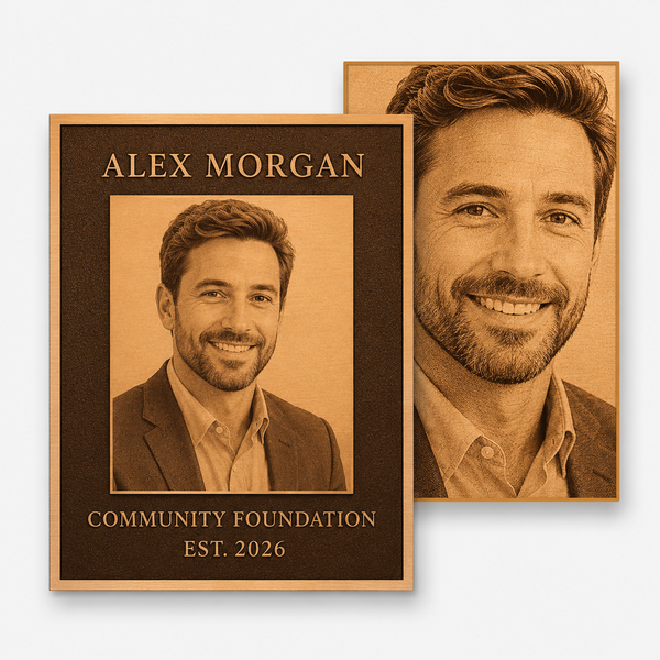 Custom Etched Metal Plaques - catalog