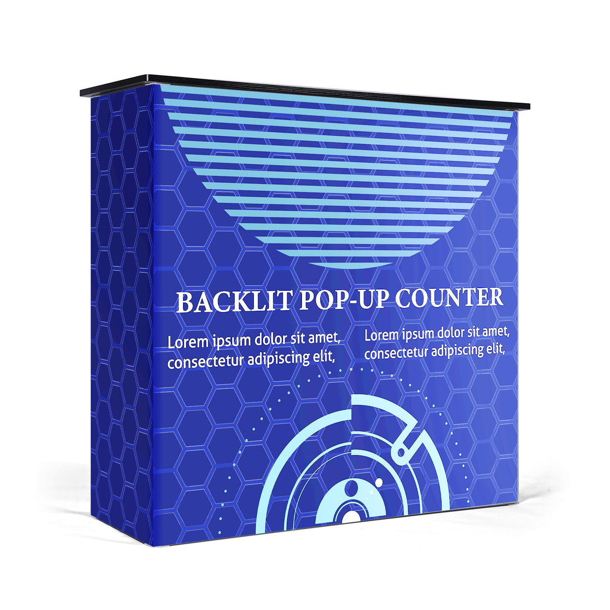 SEG Backlit Event Counter — LED Backlit SEG (Silicone Edge Graphics) Counter
