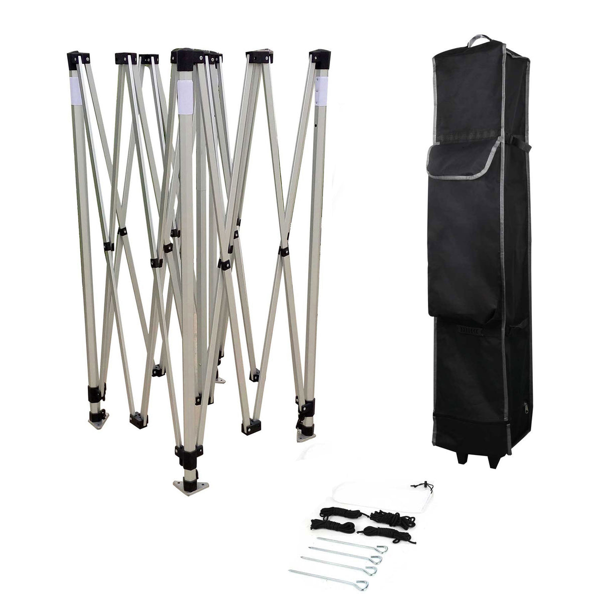 10-Foot Aluminum Canopy Tent Frame — Pop Up Canopy Aluminum Frame (10' X 10')