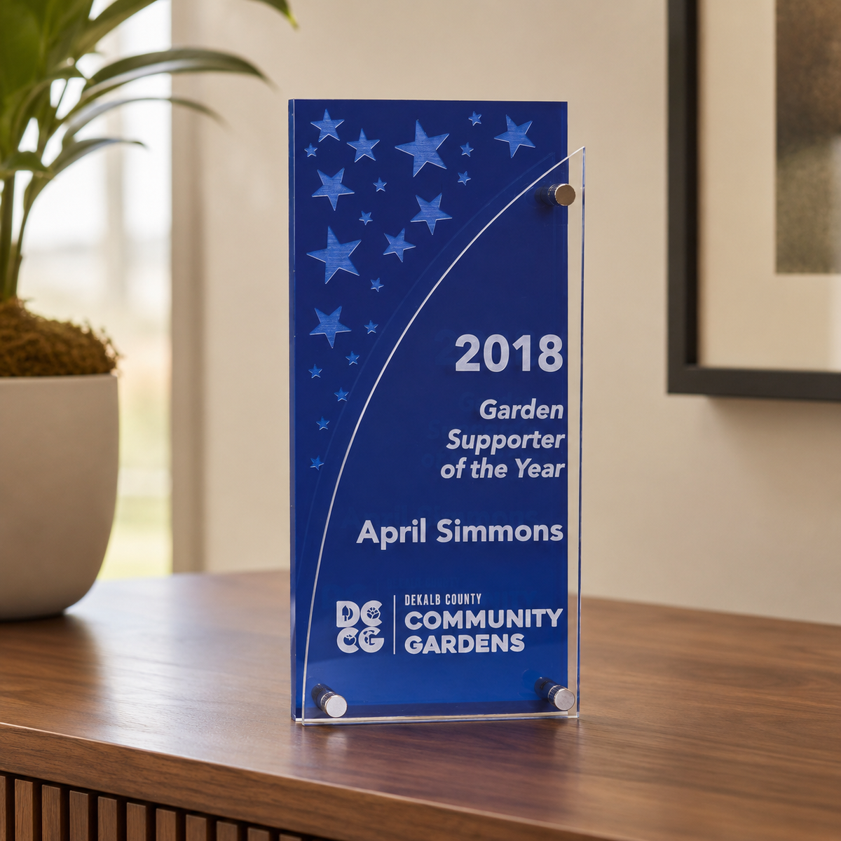 Fenestra Acrylic Award