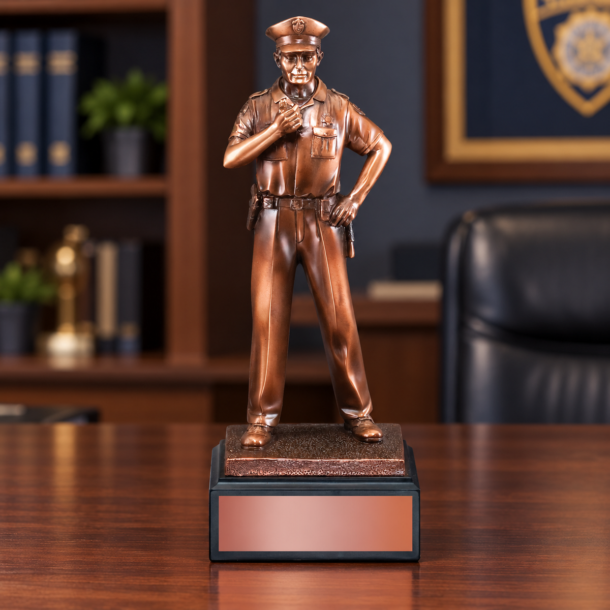 Policeman Statue — lifestyle photo