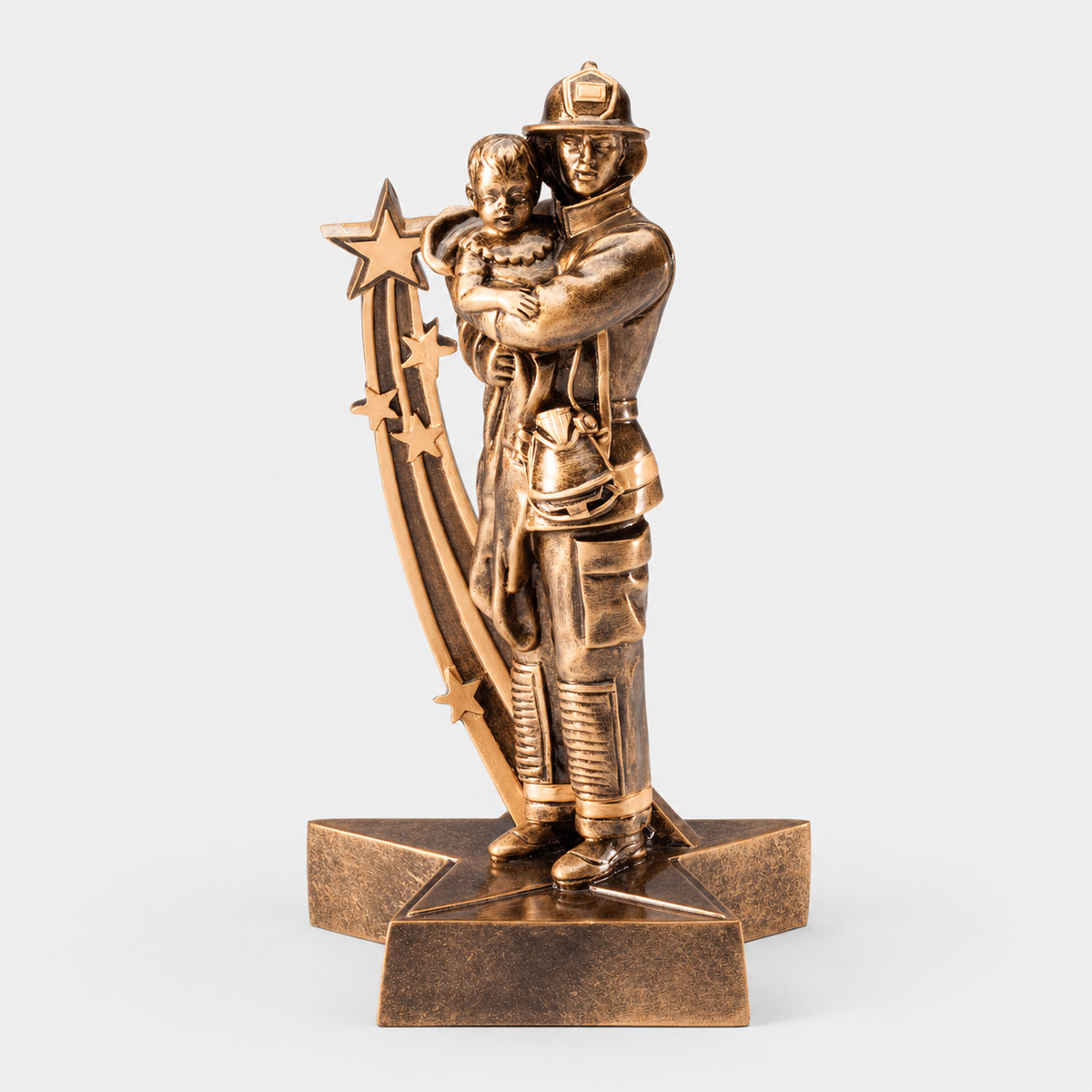 Fireman SuperStar Resin Award — main product photo