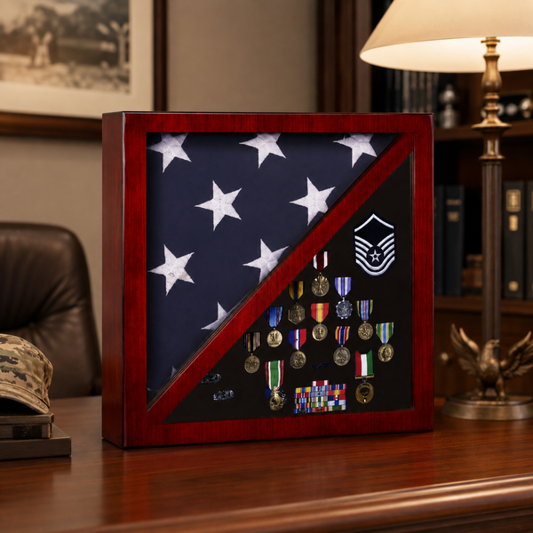 Flag and Memorabilia Case - lifestyle