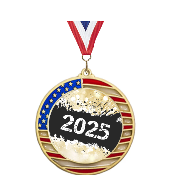 Patriotic Insert Medals