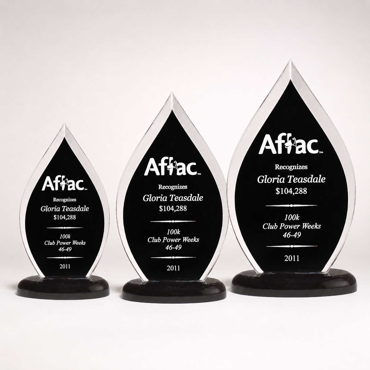 Flame Series Acrylic Award
