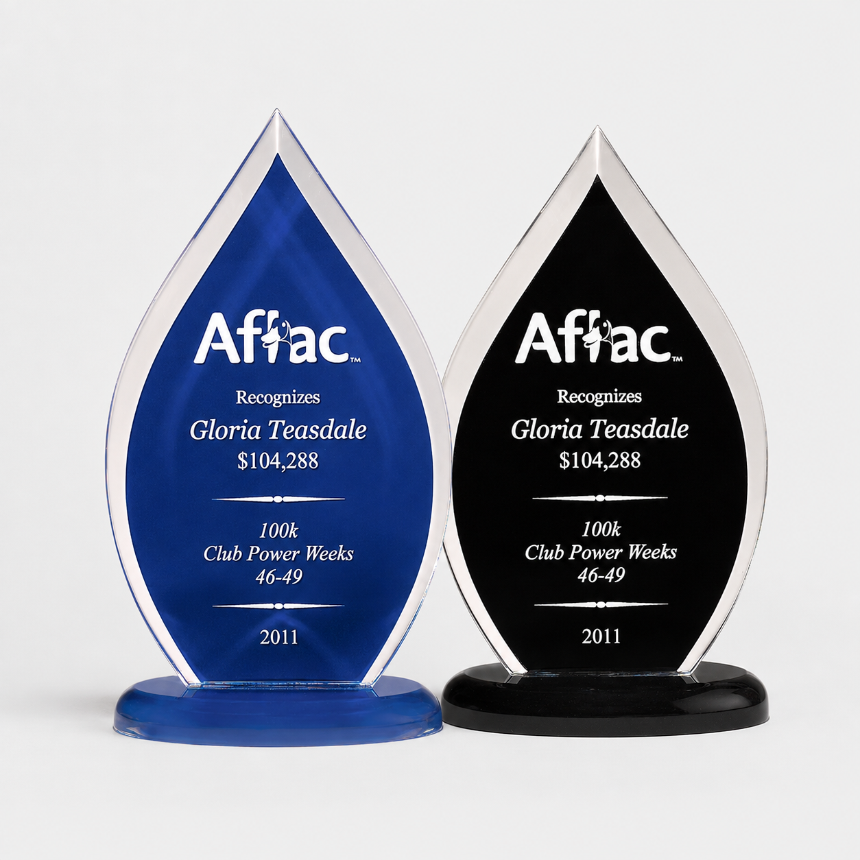 Flame Series Acrylic Award