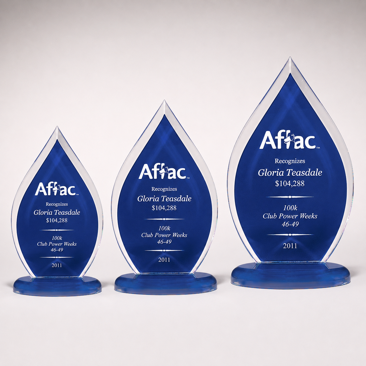 Flame Series Acrylic Award