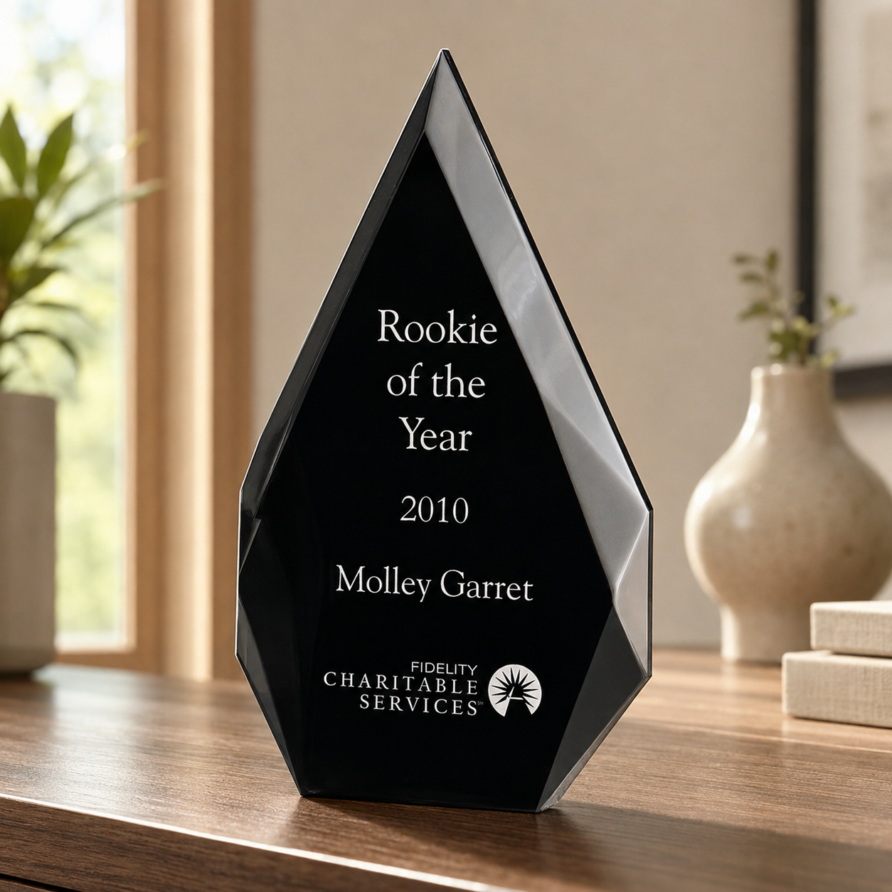 Black Diamond Acrylic Award