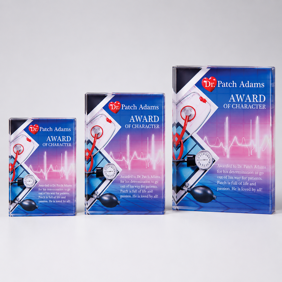 Full-Color Rectangle Acrylic Award