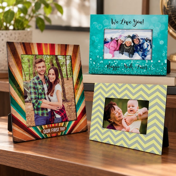 Full-Color Picture Frame in an office setting