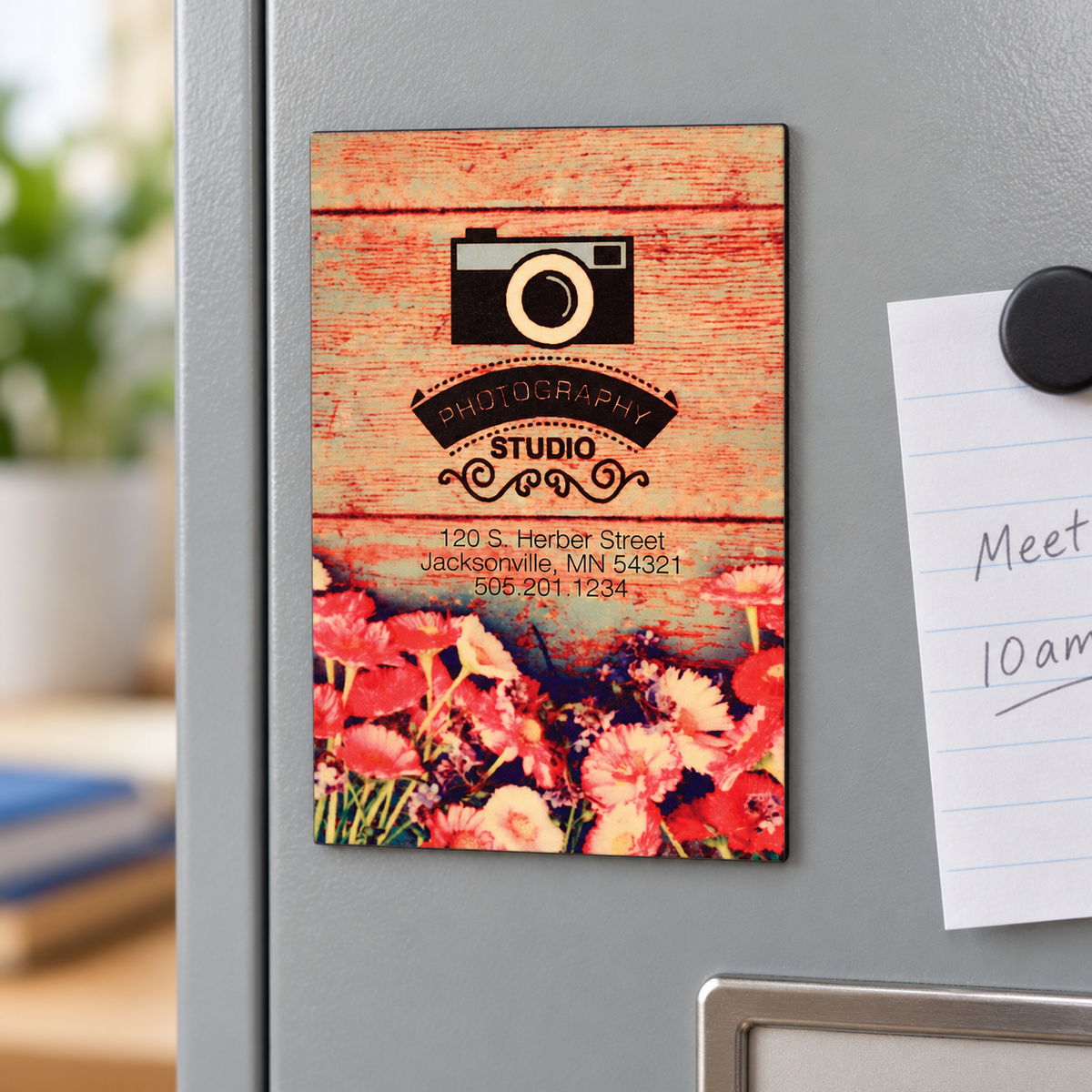 Hardboard Magnet in a classroom setting