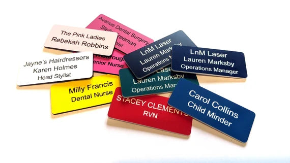 Engraved Name Badge