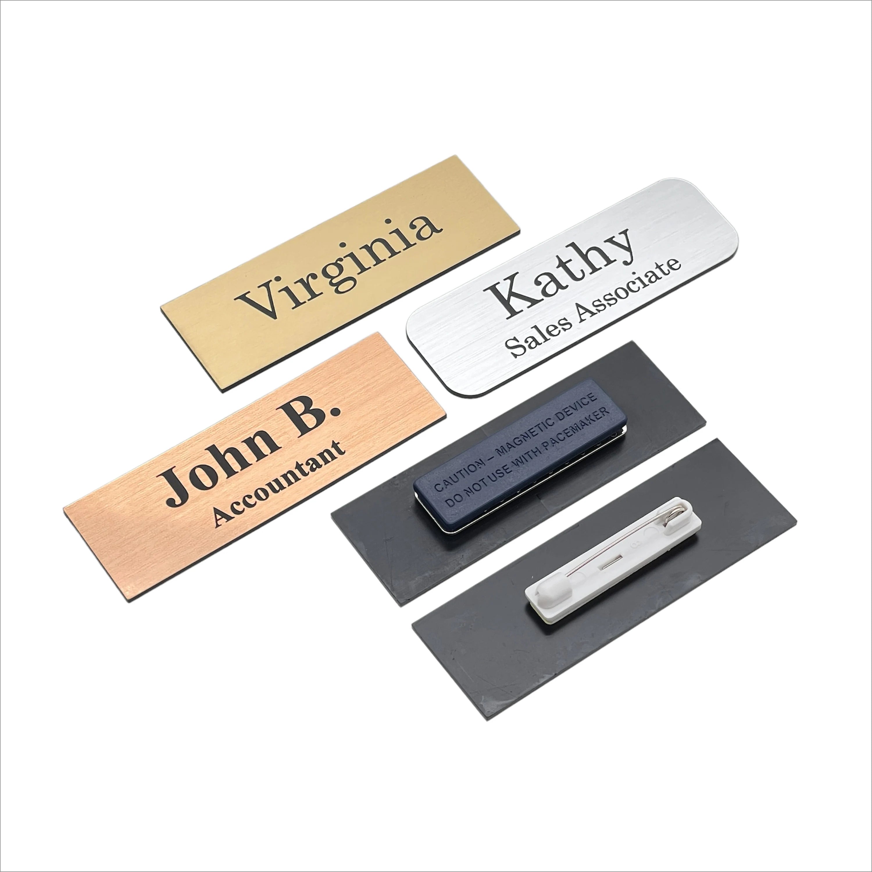 Engraved Name Badge