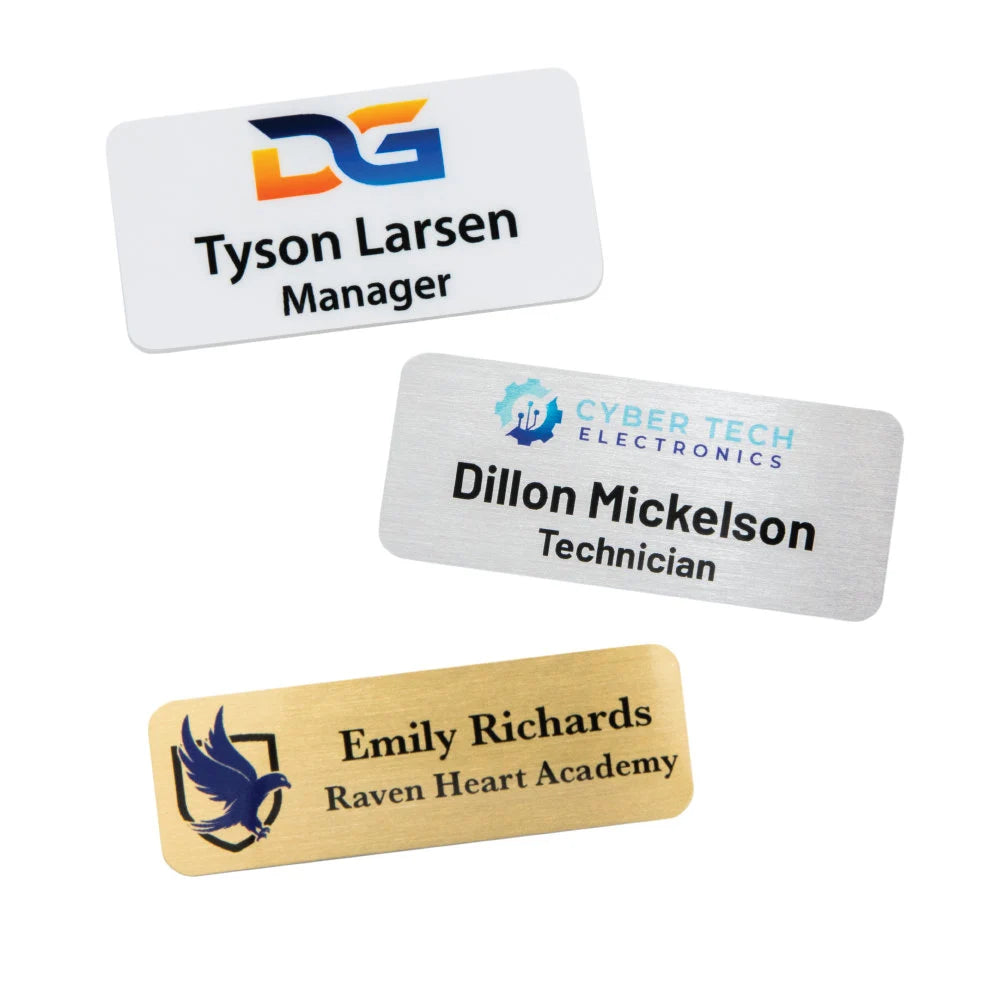 Full Color Printed Name Badge
