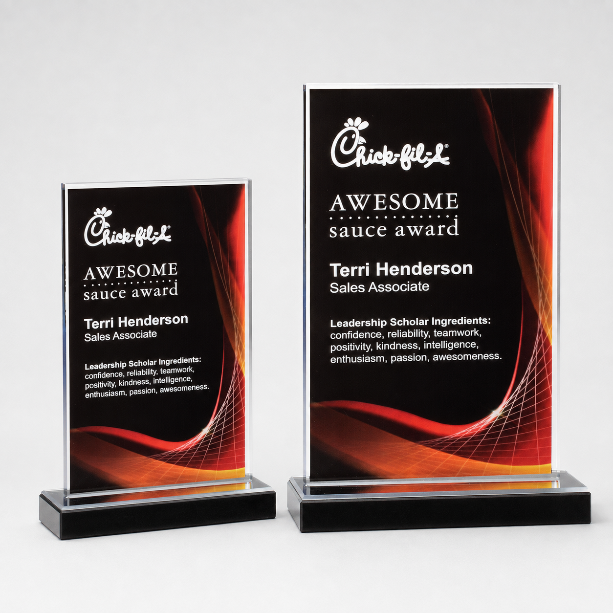 Illusion Series II Acrylic Award