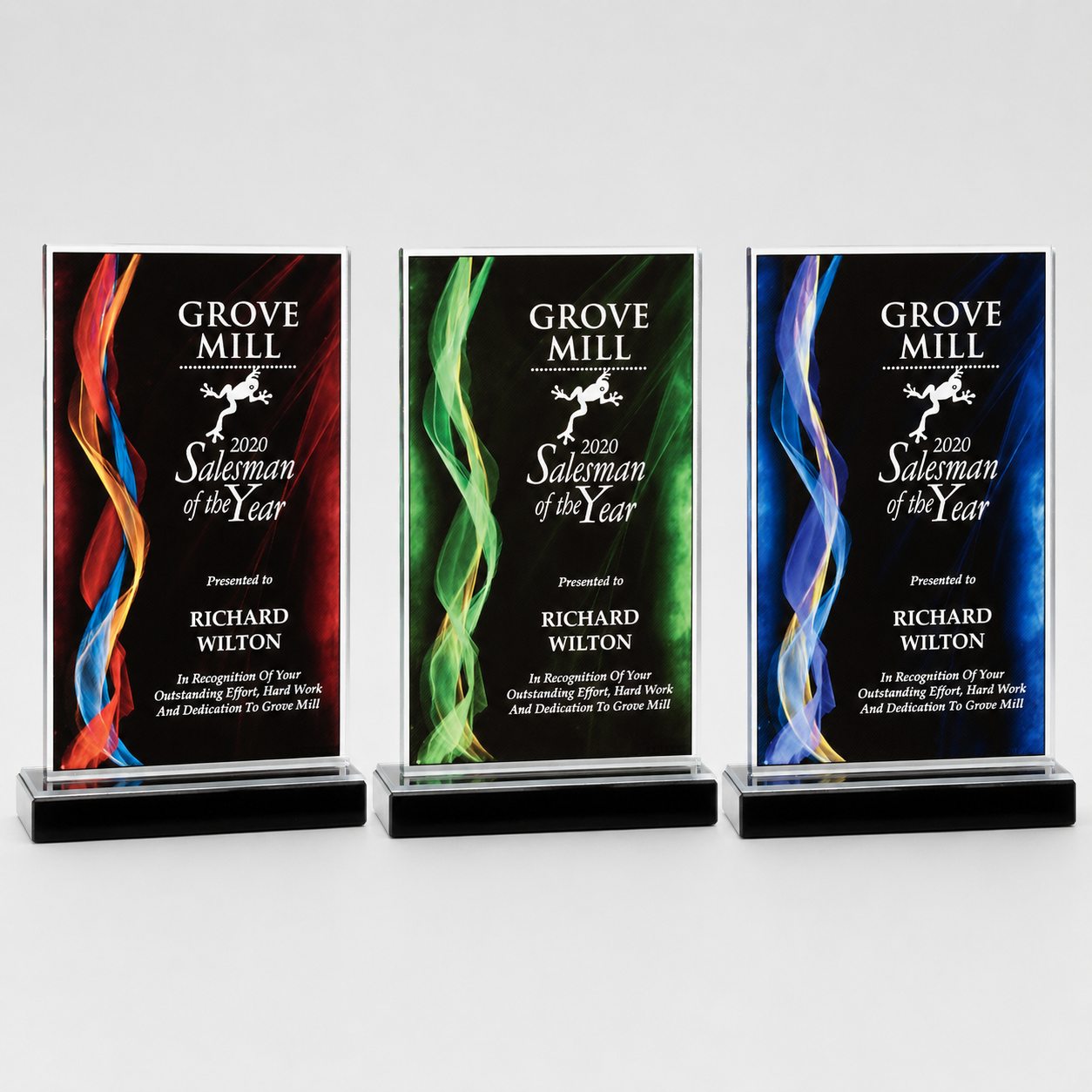 Illusion Swirl Acrylic Award