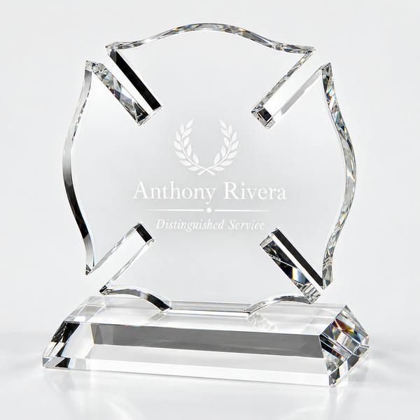 Maltese Crystal Cross Award