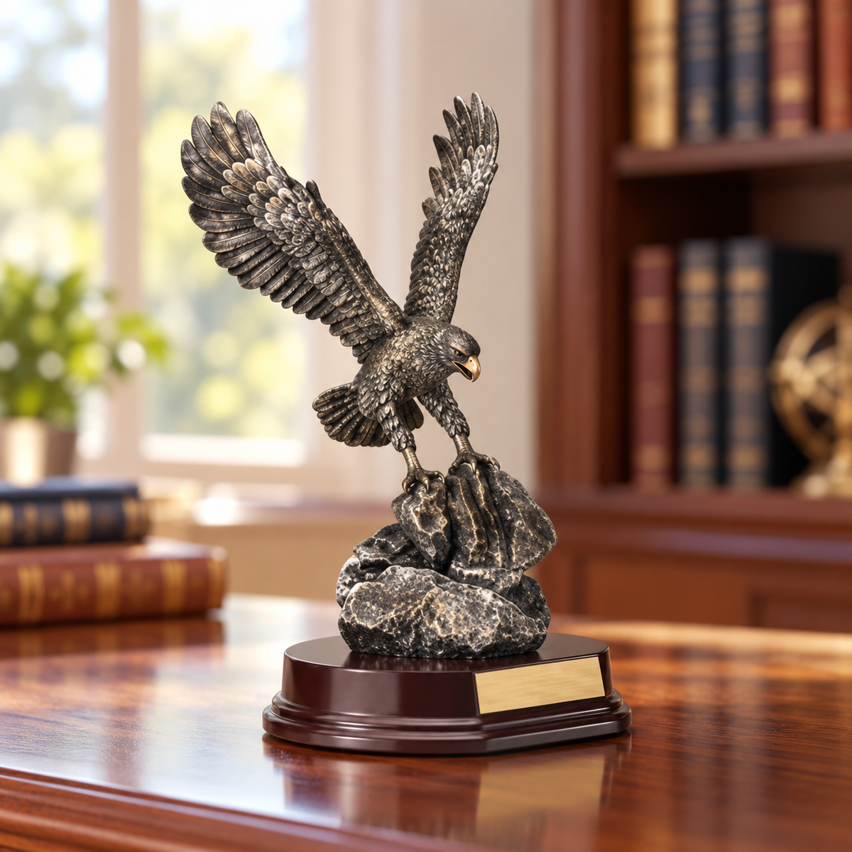 Eagle on Rock — lifestyle photo