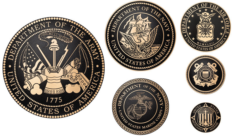 Traditional Bronze and Aluminum Plaques