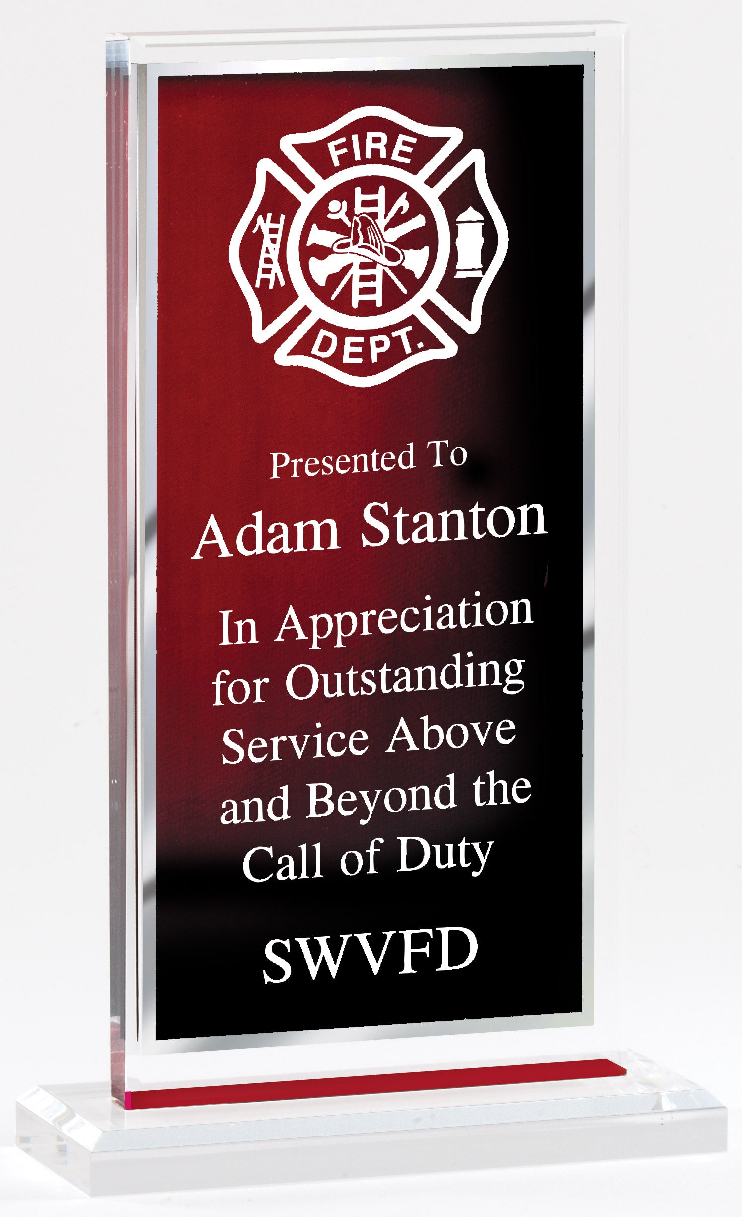 Mist Billboard Acrylic Award