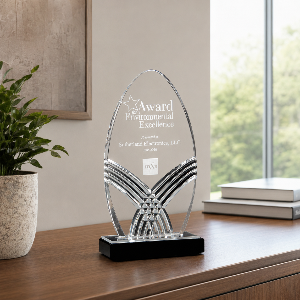 Nile Arrow Acrylic Award
