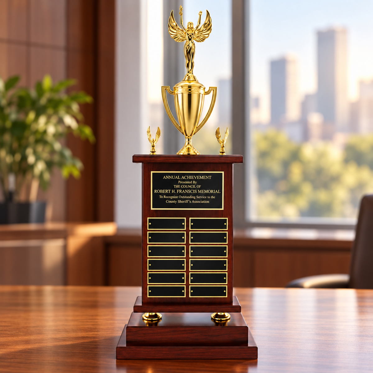 Perpetual Trophy — lifestyle photo